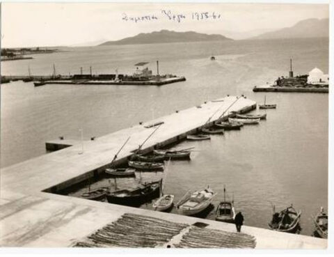 Λιμάνι Αίγινας, 1958