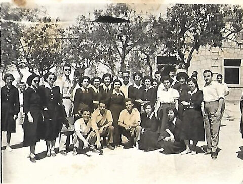 Μαθητές-μαθήτριες του Γυμνασίου  μετά τον πόλεμο